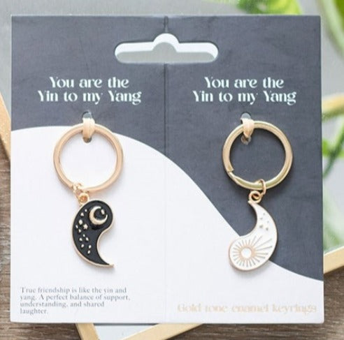 Yin Yang Keyrings